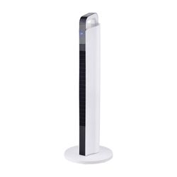 Oscillating Ceramic Heater Tower Touch Screen 2000 W with Remote 31x31x89 cm