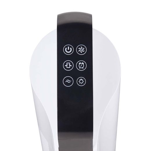 Oscillating Ceramic Heater Tower Touch Screen 2000 W with Remote 31x31x89 cm