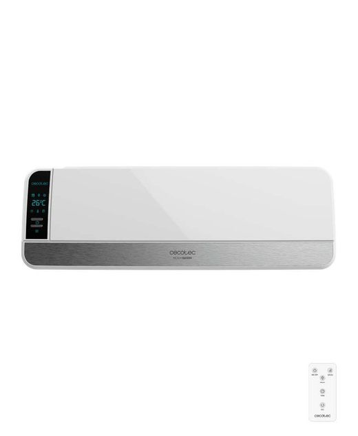 Calefactor Cerámico Pared Ready Warm 5250 Swing Box Ceramic Cecotec, 56x20x12 cm