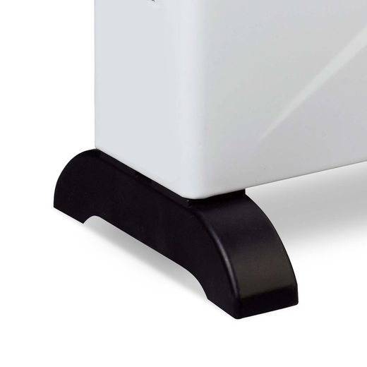 Bigger 2000W Electric Heater with Thermostat and 3 Power Levels 53x20x38 cm