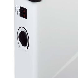 Aquecedor elétrico maior de 2.000 W com termostato e 3 níveis de energia 53x20x38 cm