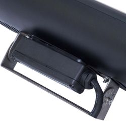 Top Design 2000 W koolstofvezel infrarood elektrische verwarming voor plafond / wand met zwarte bediening 46x19x7,5 cm