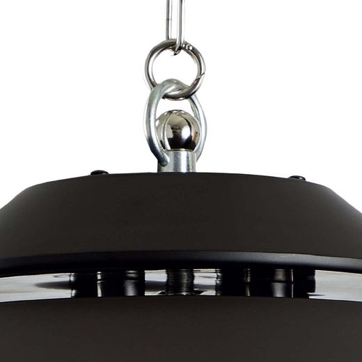 Design 1500 W Electric Ceiling Infrared Halogen Heater with Control 42.5x42.5x24 cm