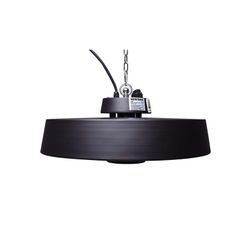Top Design 2000 W Halogen Infrared Electric Ceiling Heater with Control 48.5x48.5x21.6 cm
