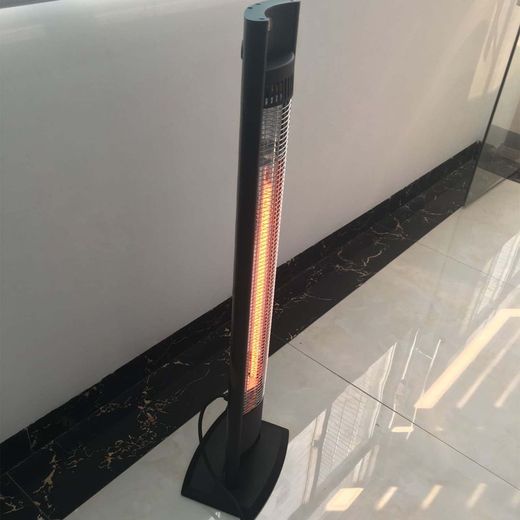 Koolstofvezel infrarood draagbare elektrische verwarming 2000 W 17,2x7,4x102 cm met afstandsbediening