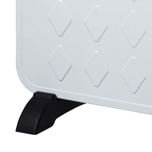 Slanke 2000W elektrische verwarming met thermostaat en 3 vermogensniveaus 58,5x25x40,8 cm