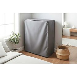 Cama articulada plegable motorizada de tejido y metal en negro, 195 x 85 x 40,5 cm | Mine