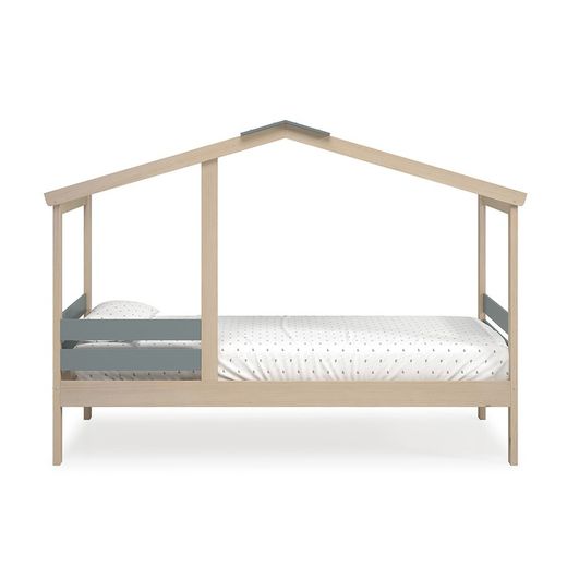 Κρεβάτι Pine Cabin σε Φυσικό και Γκρι, 204,9 x 105 x 147 cm | Αγγελος