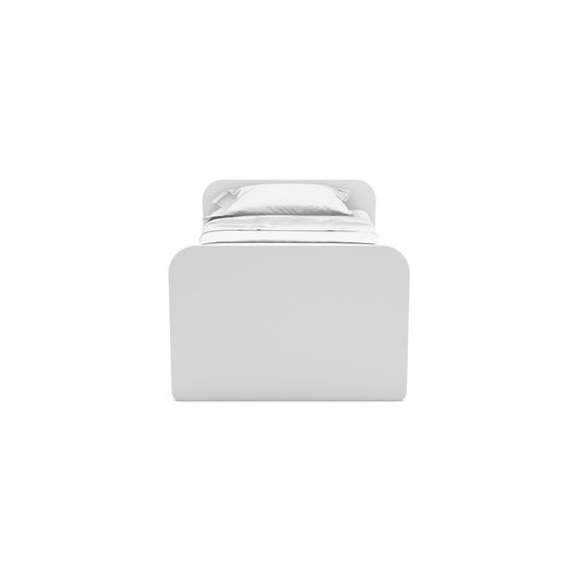 Trillsäng i furu i vitt och natur, 205,4 x 102 x 65 cm | Esteban