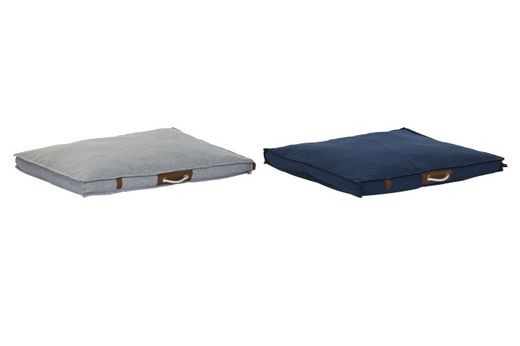 Cama para mascota en azul o gris, 88 x 68 x 10 cm | Pets
