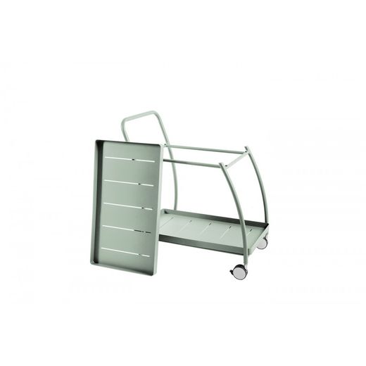 Camarera de Jardín Inari Rosemary de Aluminio Verde, 80x50x88 cm