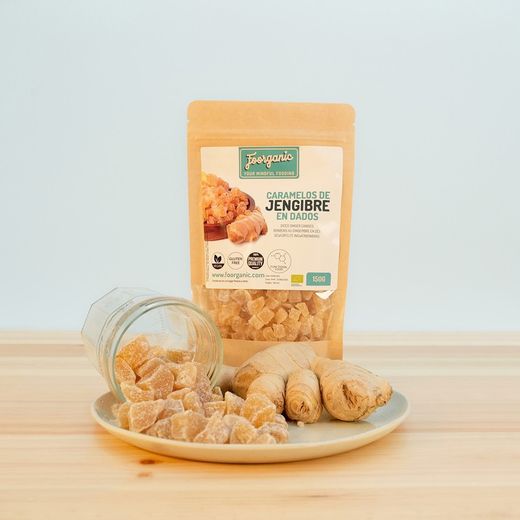 ECO gemberblokjes, 150 gr