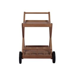 Bar Cart - Honey Teak Wood Waitress, 56 x 86 x 82 cm | Mati