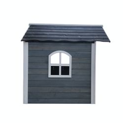 Maisonnette pour enfants en bois de pin multicolore, 116 x 138 x 132,5 cm | Chloé