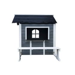 Maisonnette pour enfants en bois de pin multicolore, 116 x 138 x 132,5 cm | Chloé