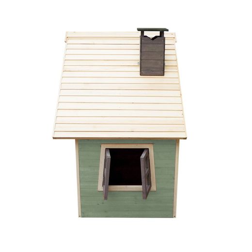 Casinha infantil pinho verde, 120 x 102 x 150 cm | fantasia
