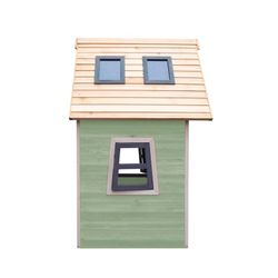 Casinha infantil pinho verde, 120 x 102 x 150 cm | fantasia