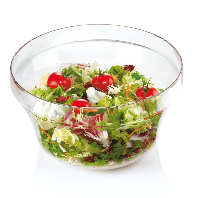 Centrifugeuse à salade rouge KITCHEN ACTIVE DESIGN, Ø28x18cm — Qechic