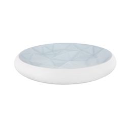 Porcelain centerpiece in sky blue, Ø 40.8 x 6.4 cm | precious