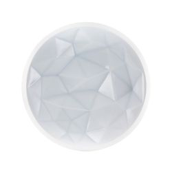 Porcelain centerpiece in sky blue, Ø 40.8 x 6.4 cm | precious