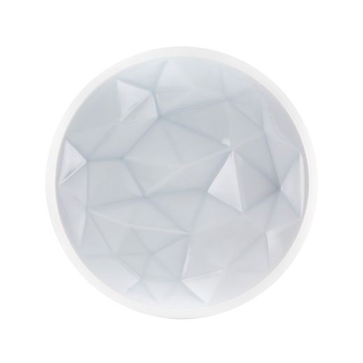 Porcelain centerpiece in sky blue, Ø 40.8 x 6.4 cm | precious