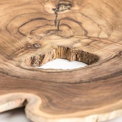 Centre en teck, 40x49x2cm