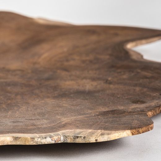 Centro de teca, Ø45x1cm