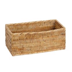 Cesta de ratán en natural, 31 x 16,5 x 13,5 cm | Nature