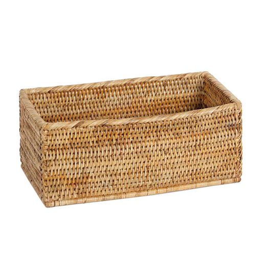 Cesta de ratán en natural, 31 x 16,5 x 13,5 cm | Nature