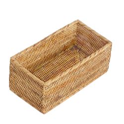 Cesta de ratán en natural, 31 x 16,5 x 13,5 cm | Nature