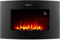 Lareira elétrica ReadyWarm 3550 Chamas Curvas Conectadas Cecotec