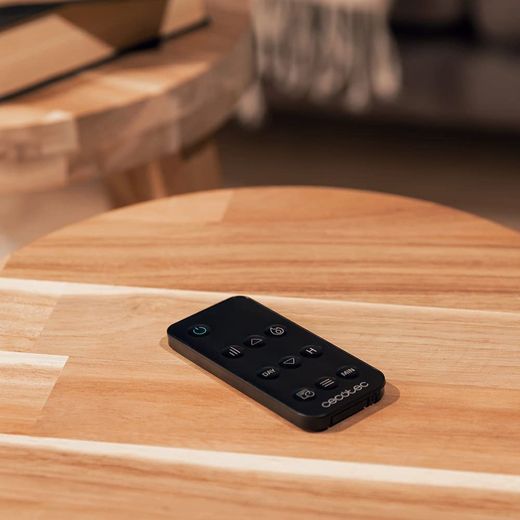 Lareira elétrica ReadyWarm 3550 Chamas Curvas Conectadas Cecotec