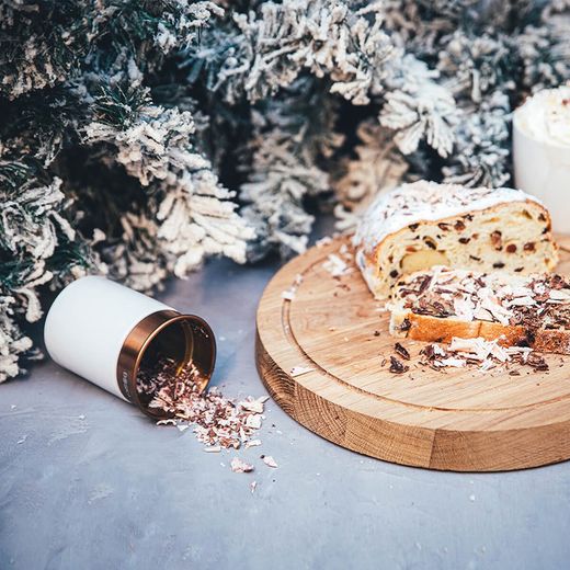 Κεραμικό και ανοξείδωτο ατσάλι Choco Flaker σε λευκό και χαλκό