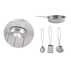 Cuisine pour enfants en bois blanc, 93 x 43 x 28,5 cm | Eve