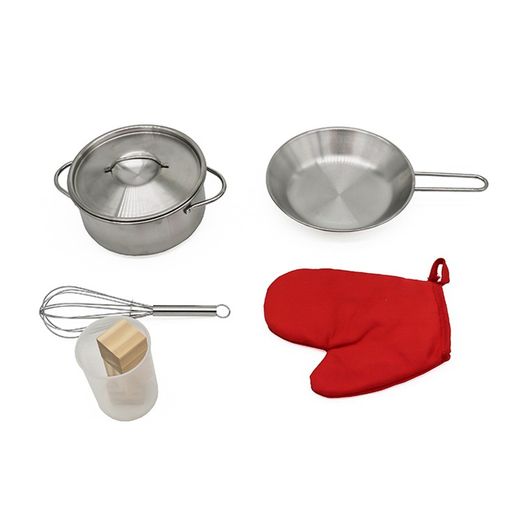 Cuisine pour enfants en bois gris, 65 x 30 x 93 cm | petite cuisine