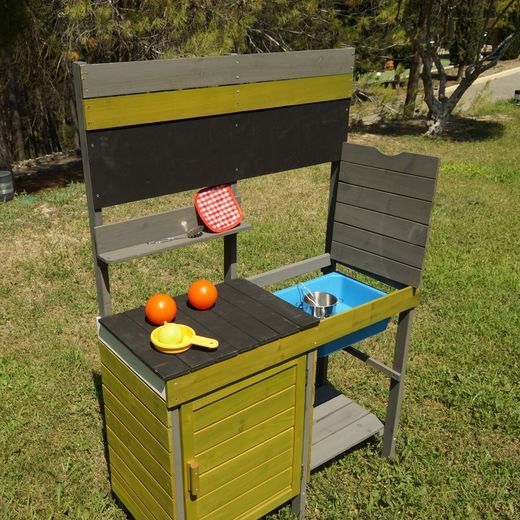 Cuisine pour enfants en bois multicolore, 78 x 33 x 120 cm | Joli