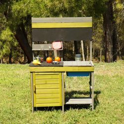Cuisine pour enfants en bois multicolore, 78 x 33 x 120 cm | Joli