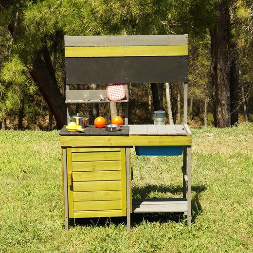 Cuisine pour enfants en bois multicolore, 78 x 33 x 120 cm | Joli