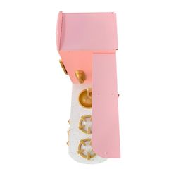 Cuisine pour enfants en bois rose et or, 85 x 33 x 89 cm | lire