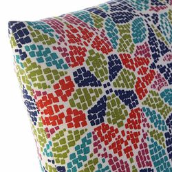 Cojín de Exterior Mosaico, 43x43x5 cm