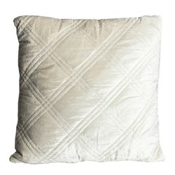 Ahren White Cushion, 50x10x50cm