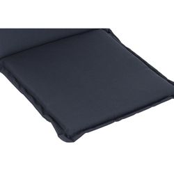 Cushion with backrest for fabric chair in navy blue, 42 x 115 x 5 cm | Sea Side