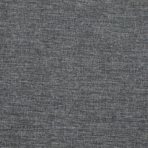 Coussin d'assise et de dossier d'extérieur en tissu oléfine gris foncé, 45 x 36 - 55 x 5 cm | Mooma Confort