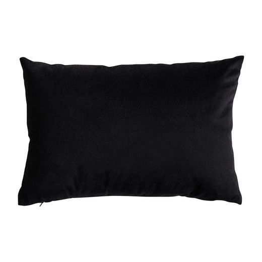 Brown/black chenille cushion, 42 x 10 x 26 cm | Tiger