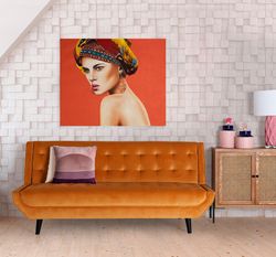 Coussin chenille multicolore, 44 x 10 x 44 cm | Soleil