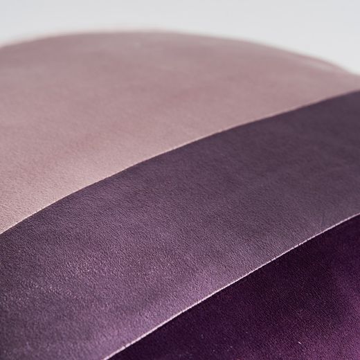 Coussin chenille multicolore, 44 x 10 x 44 cm | Soleil