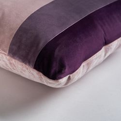 Coussin chenille multicolore, 44 x 10 x 44 cm | Soleil