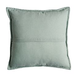 Blue polyester cushion, 41 x 9 x 41 cm | Nela