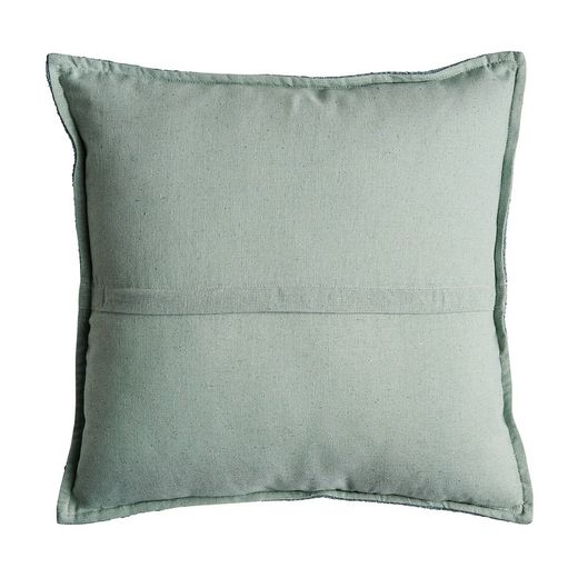 Blue polyester cushion, 41 x 9 x 41 cm | Nela