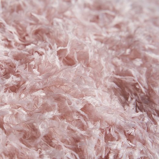 Pink polyester cushion, 42 x 9 x 42 cm | asira